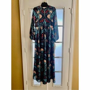 ASOS Maxi Long-sleeve Dress - Size 2